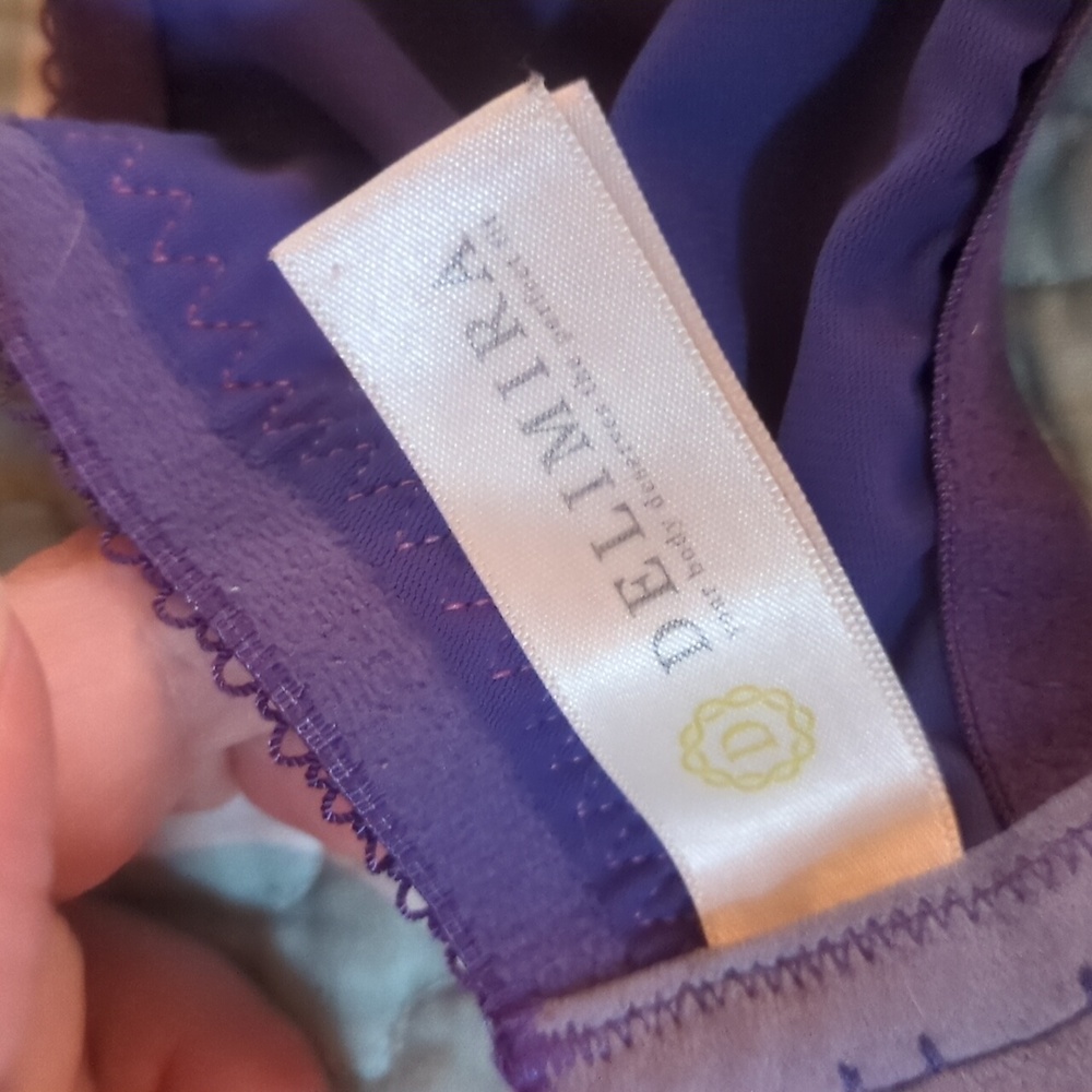 Delmira bra purple